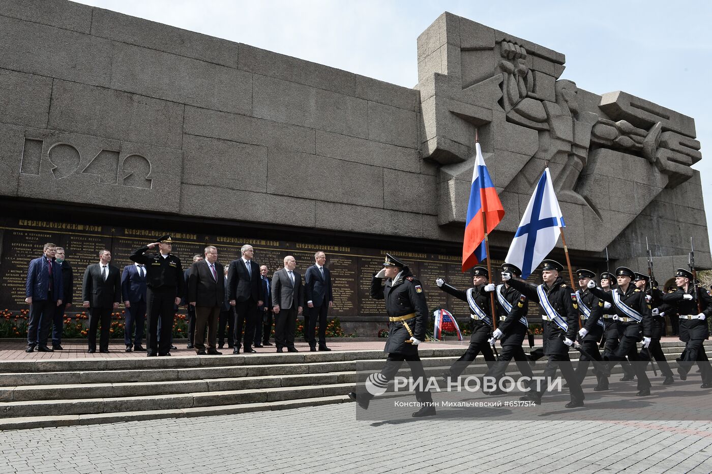 Поездка секретаря Совета безопасности РФ Н. Патрушева в Севастополь