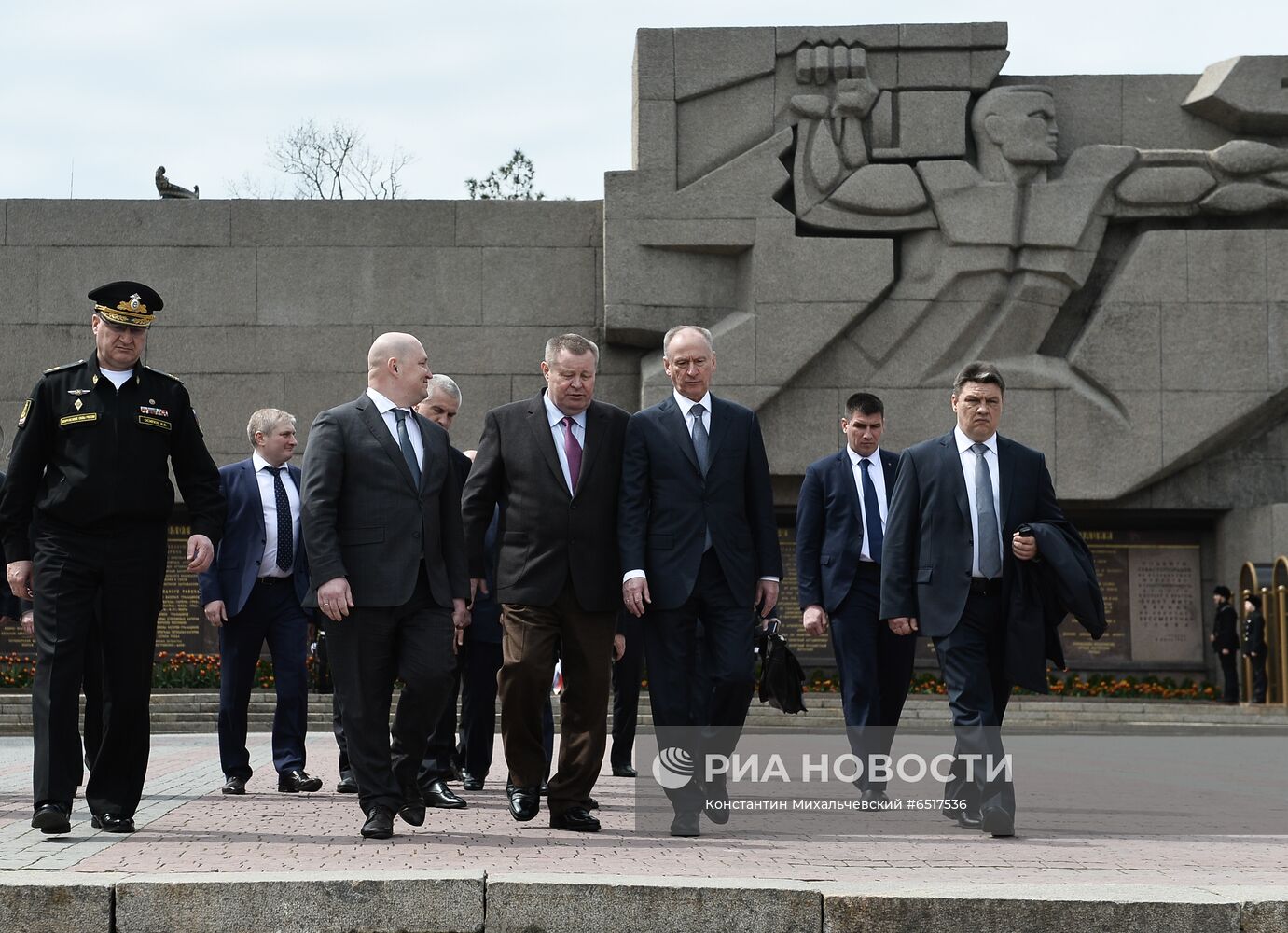 Поездка секретаря Совета безопасности РФ Н. Патрушева в Севастополь