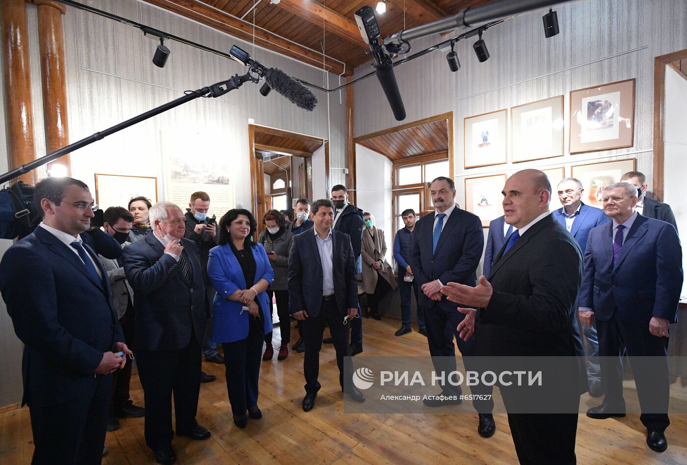 Рабочая поездка премьер-министра РФ М. Мишустина в Северо-Кавказский федеральный округ