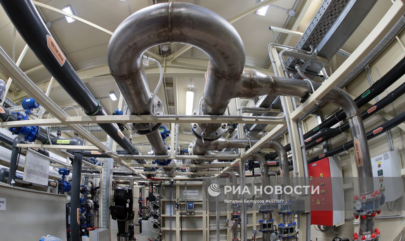 Очистные сооружения Мосводоканала