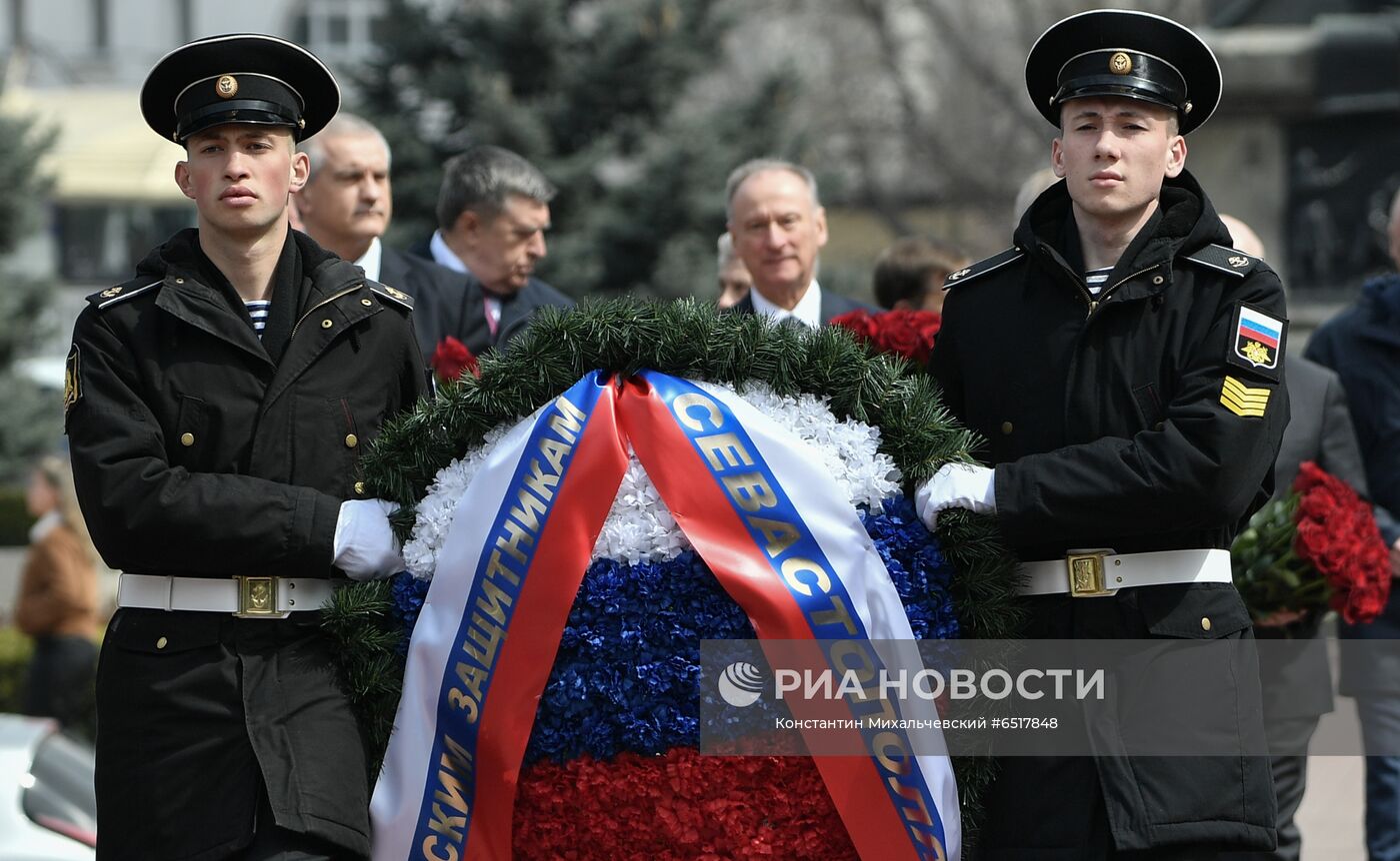 Поездка секретаря Совета безопасности РФ Н. Патрушева в Севастополь