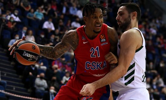 Баскетбол. Евролига. Матч ЦСКА - "Панатинаикос"