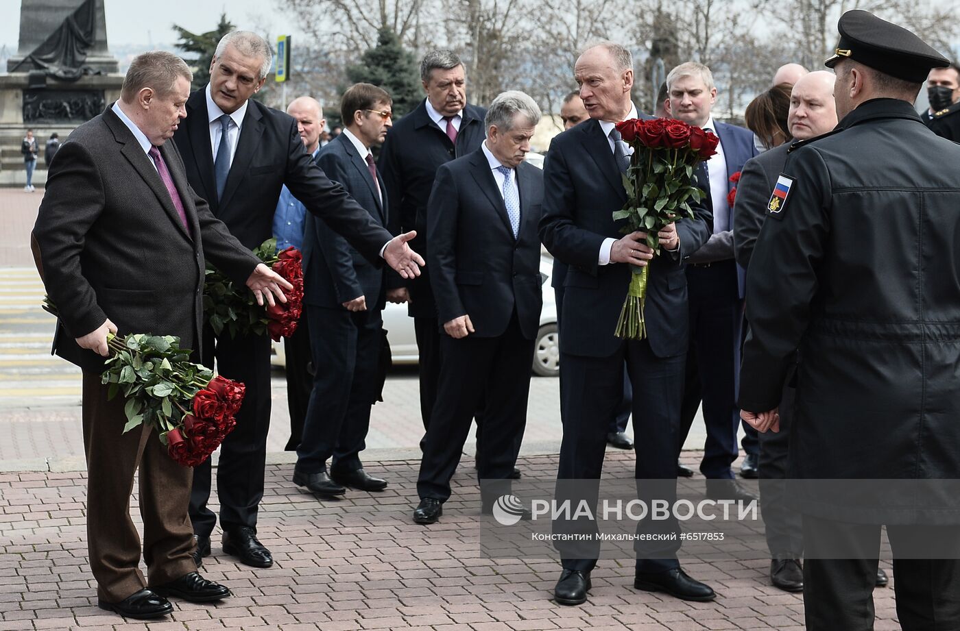 Поездка секретаря Совета безопасности РФ Н. Патрушева в Севастополь