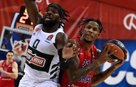 Баскетбол. Евролига. Матч ЦСКА - "Панатинаикос"