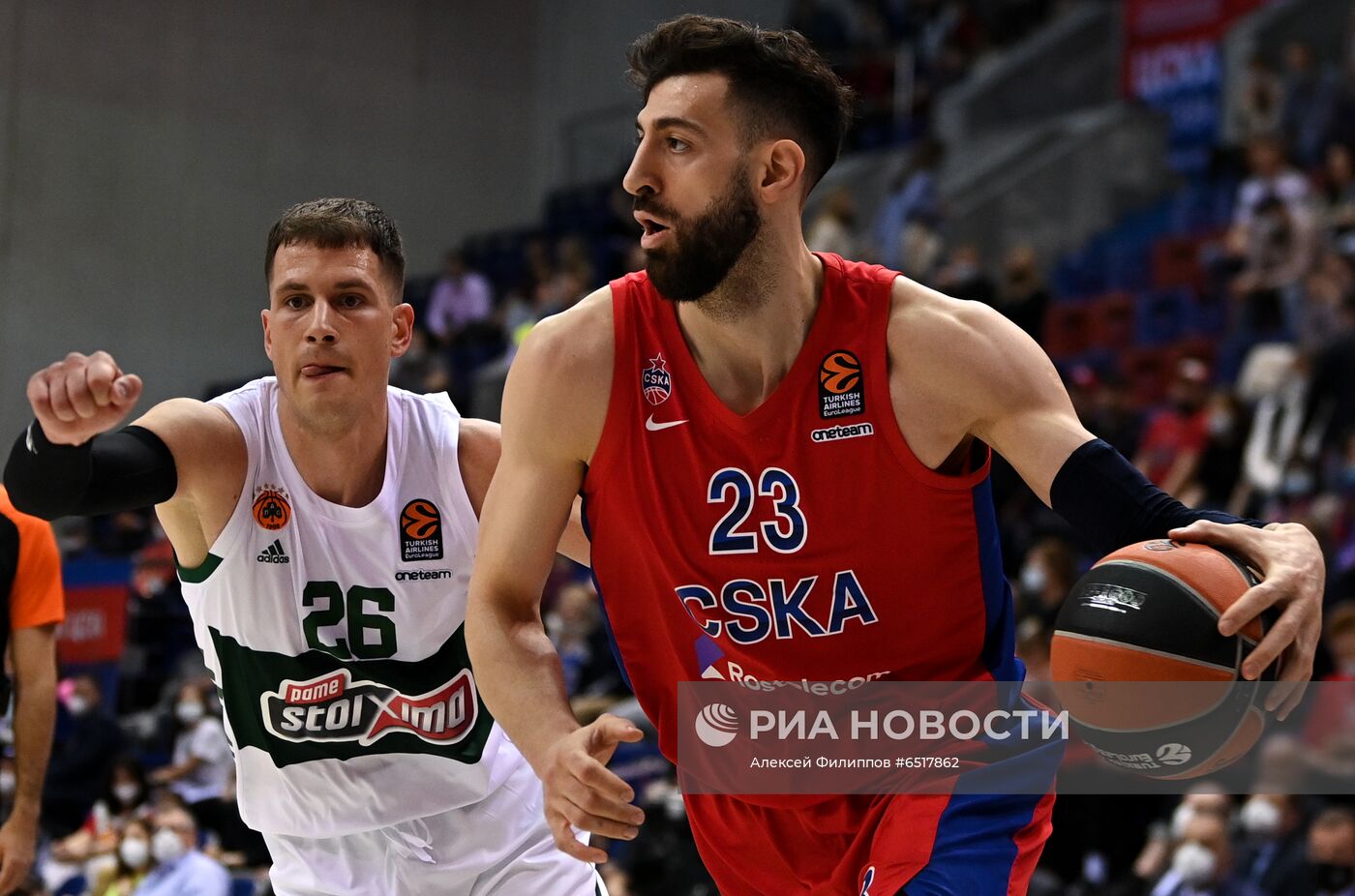 Баскетбол. Евролига. Матч ЦСКА - "Панатинаикос"