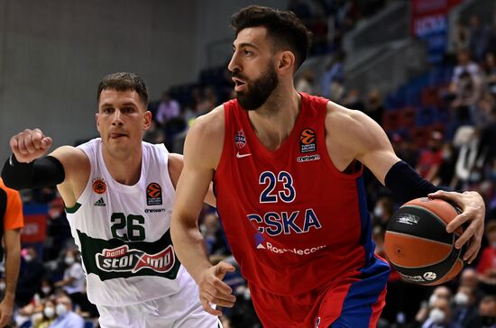Баскетбол. Евролига. Матч ЦСКА - "Панатинаикос"