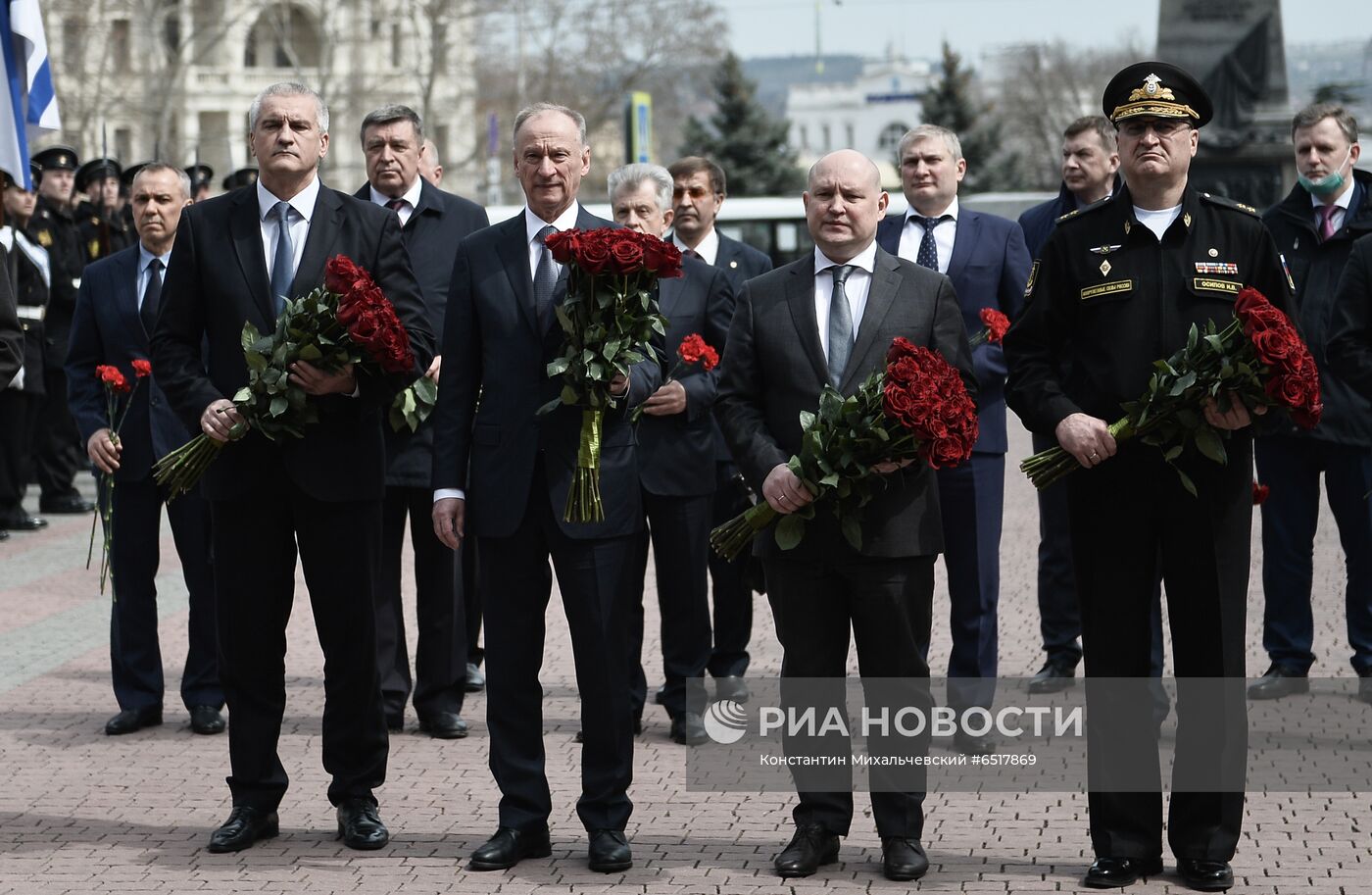 Поездка секретаря Совета безопасности РФ Н. Патрушева в Севастополь