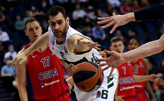 Баскетбол. Евролига. Матч ЦСКА - "Панатинаикос"