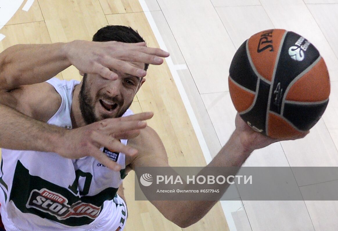 Баскетбол. Евролига. Матч ЦСКА - "Панатинаикос"