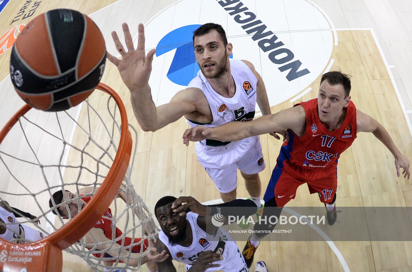 Баскетбол. Евролига. Матч ЦСКА - "Панатинаикос"