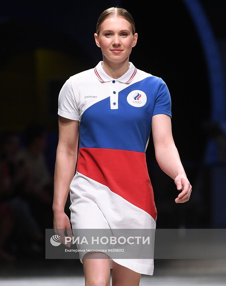 Презентация официальной формы Олимпийской команды России на ОИ-2020