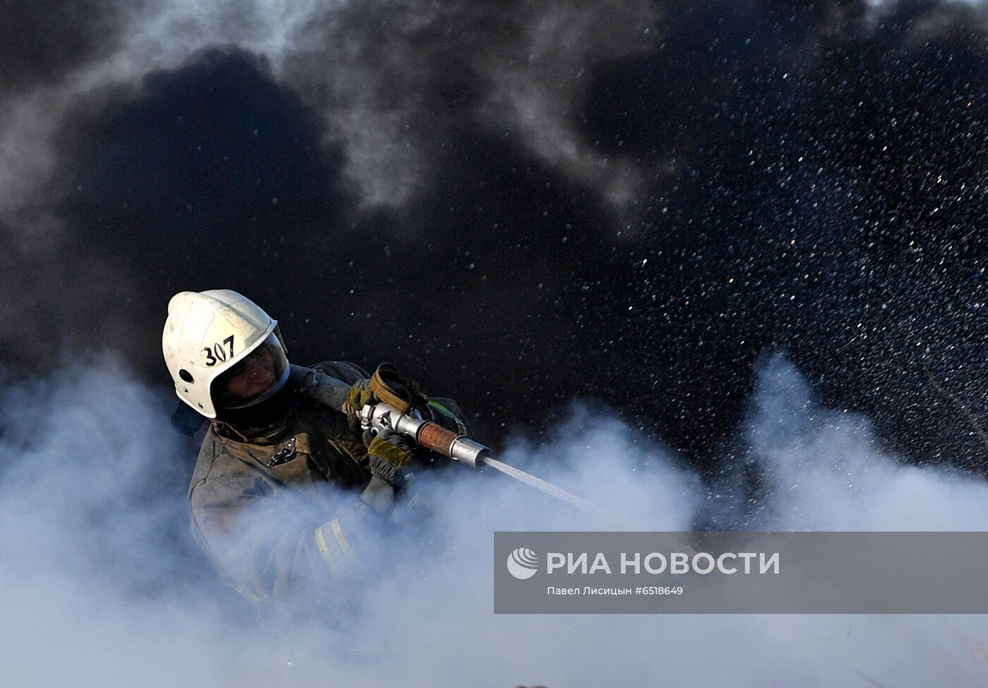 Учения МЧС по тушению лесных пожаров