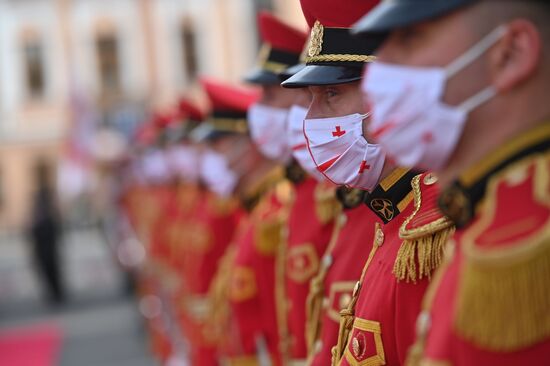 Визит президента Армении А. Саркисяна в Грузию