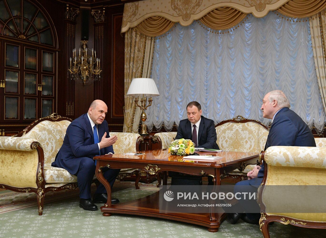 Визит премьер-министра РФ М. Мишустина в Минск
