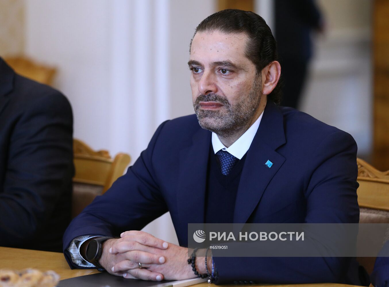 Встреча С. Лаврова с премьер-министром Ливана С. Харири
