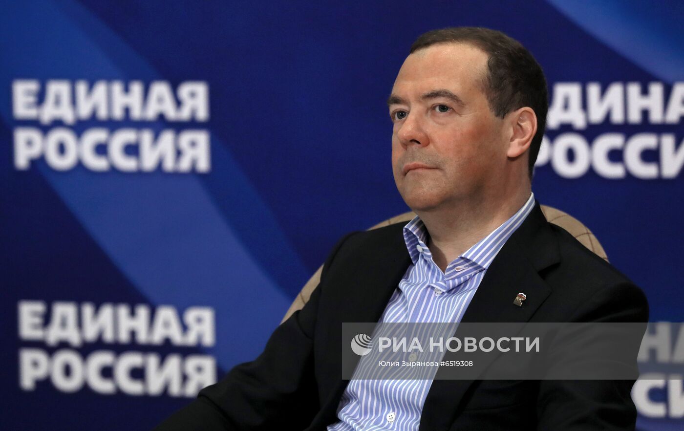 Встреча председателя ЕР, зампредседателя Совбеза РФ Д. Медведева с молодыми кандидатами на выборы в Госдуму РФ
