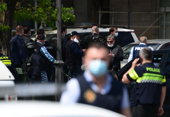 Ситуация с захватом заложников в Тбилиси