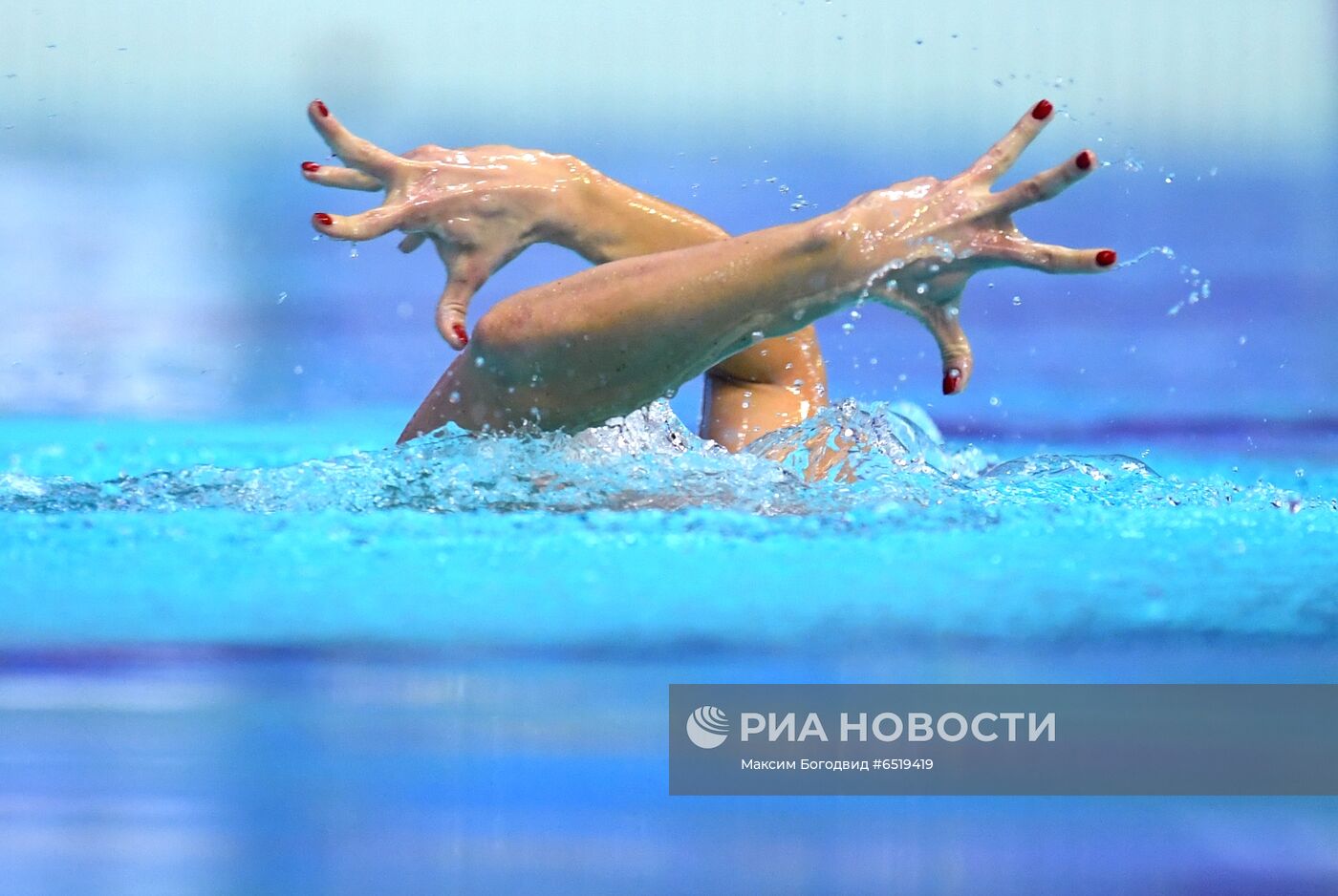 Синхронное плавание. III этап Мировой серии FINA. Соло. Техническая программа