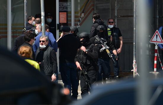 Ситуация с захватом заложников в Тбилиси