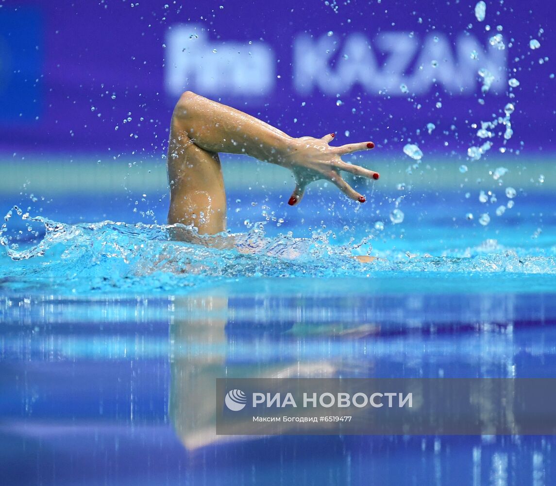 Синхронное плавание. III этап Мировой серии FINA. Соло. Техническая программа