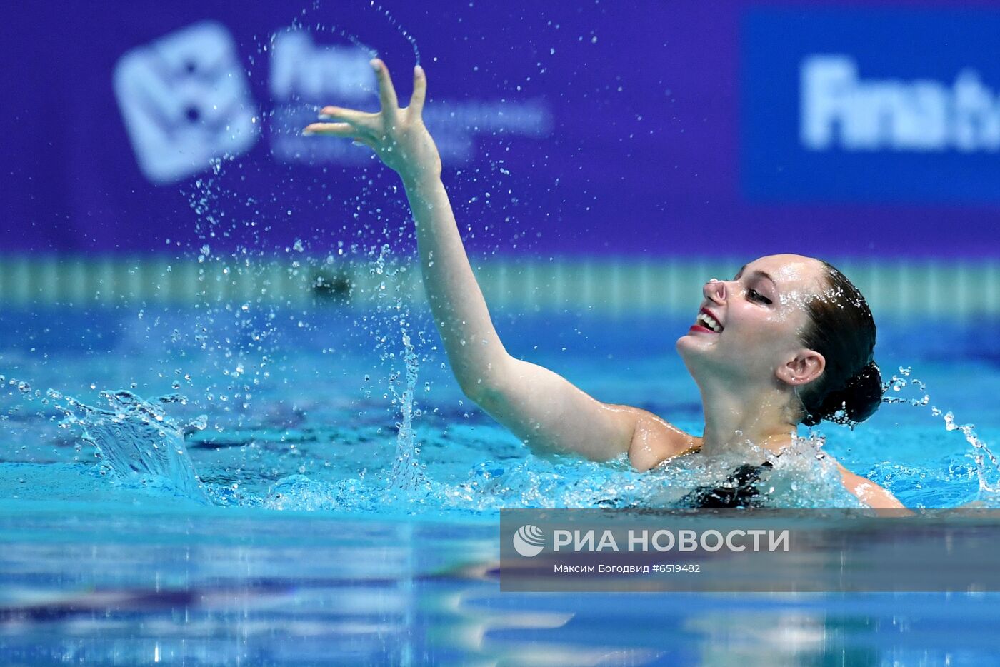 Синхронное плавание. III этап Мировой серии FINA. Соло. Техническая программа