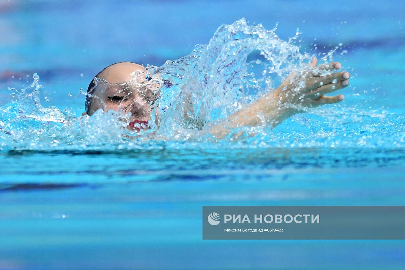 Синхронное плавание. III этап Мировой серии FINA. Соло. Техническая программа