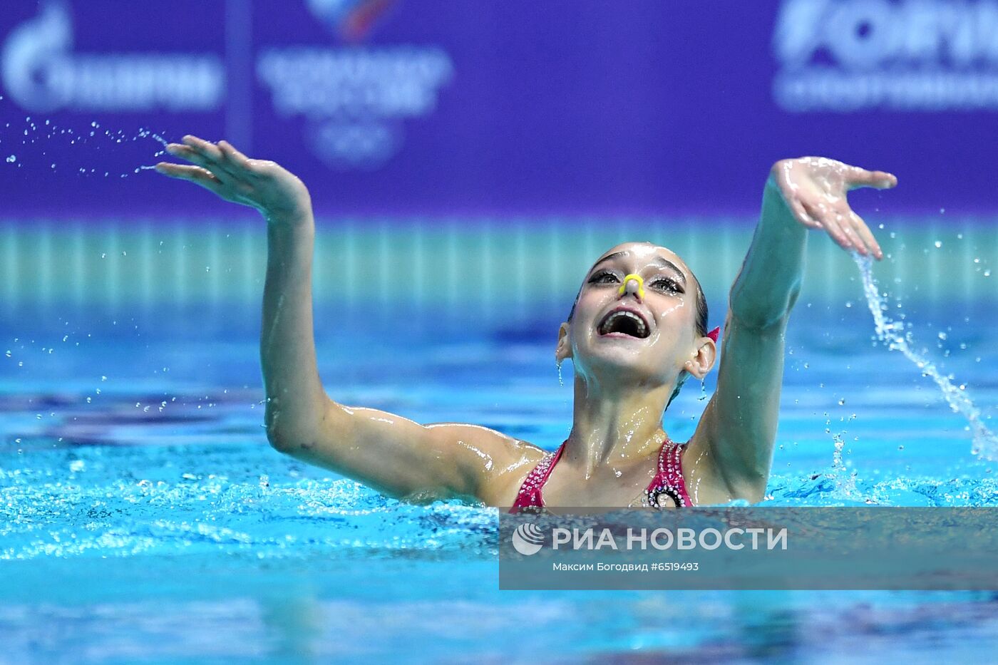 Синхронное плавание. III этап Мировой серии FINA. Соло. Техническая программа