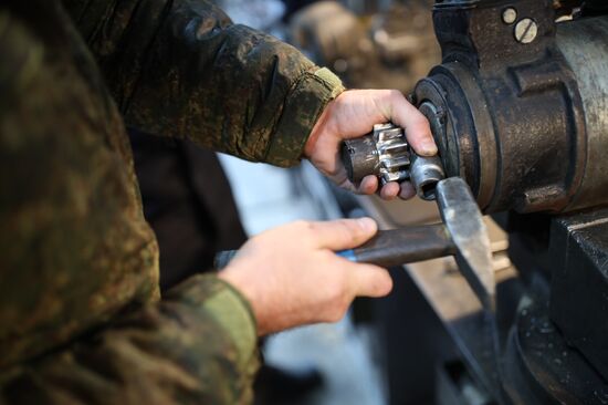 Восстановление танка Т-34 в Новороссийске