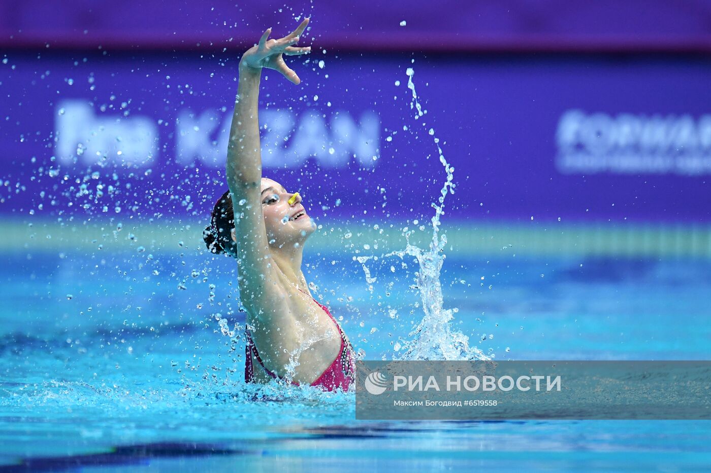 Синхронное плавание. III этап Мировой серии FINA. Соло. Техническая программа