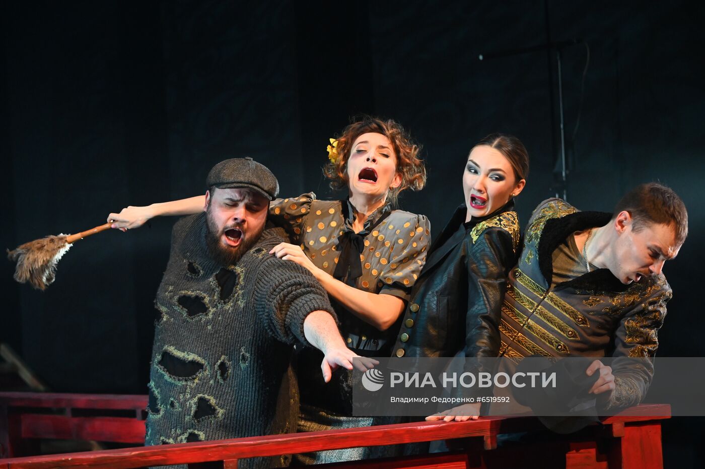 Спектакль "Дурочка" в театре им. Евг. Вахтангова