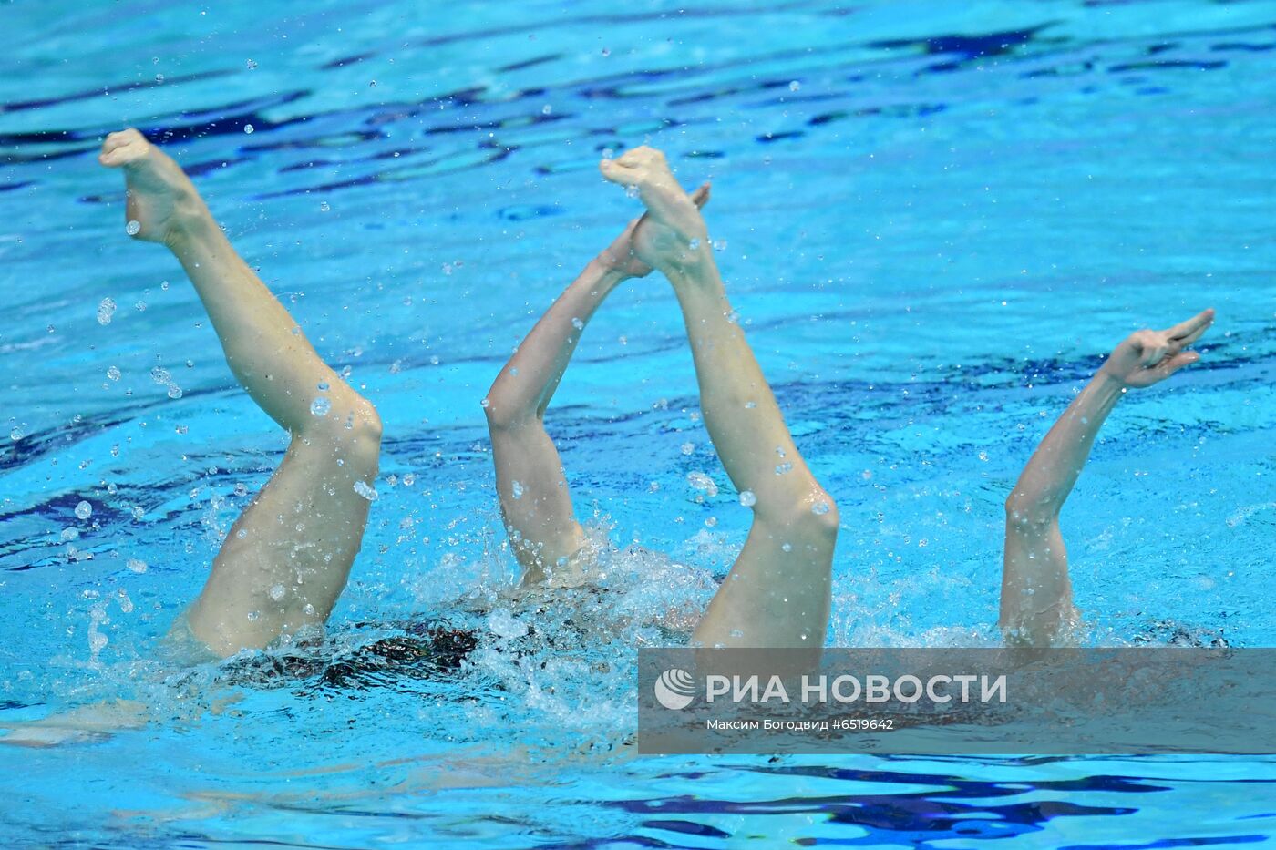 Синхронное плавание. III этап Мировой серии FINA. Дуэт. Техническая программа