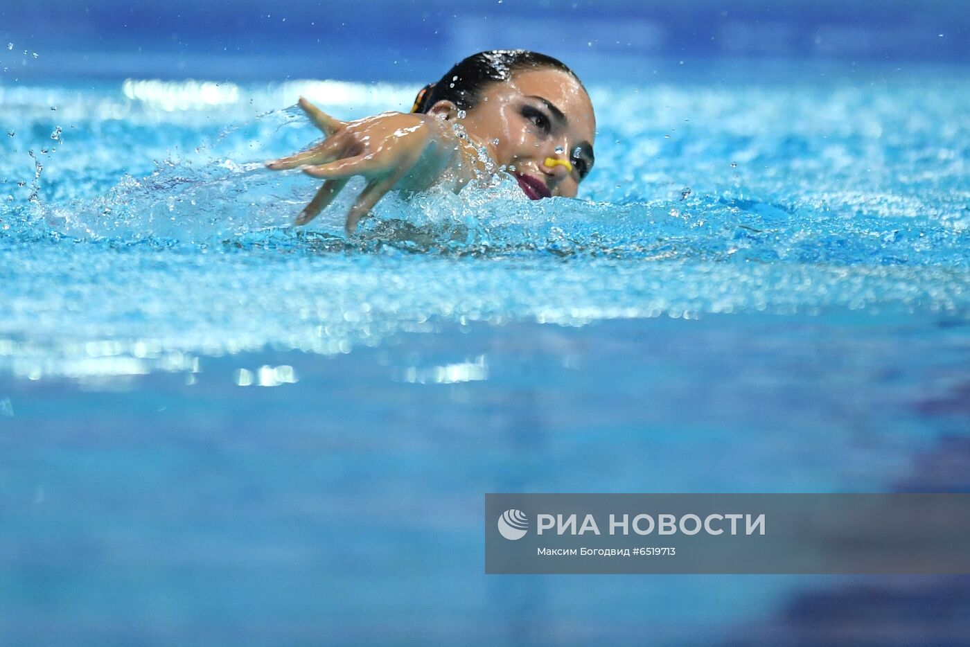 Синхронное плавание. III этап Мировой серии FINA. Соло. Техническая программа