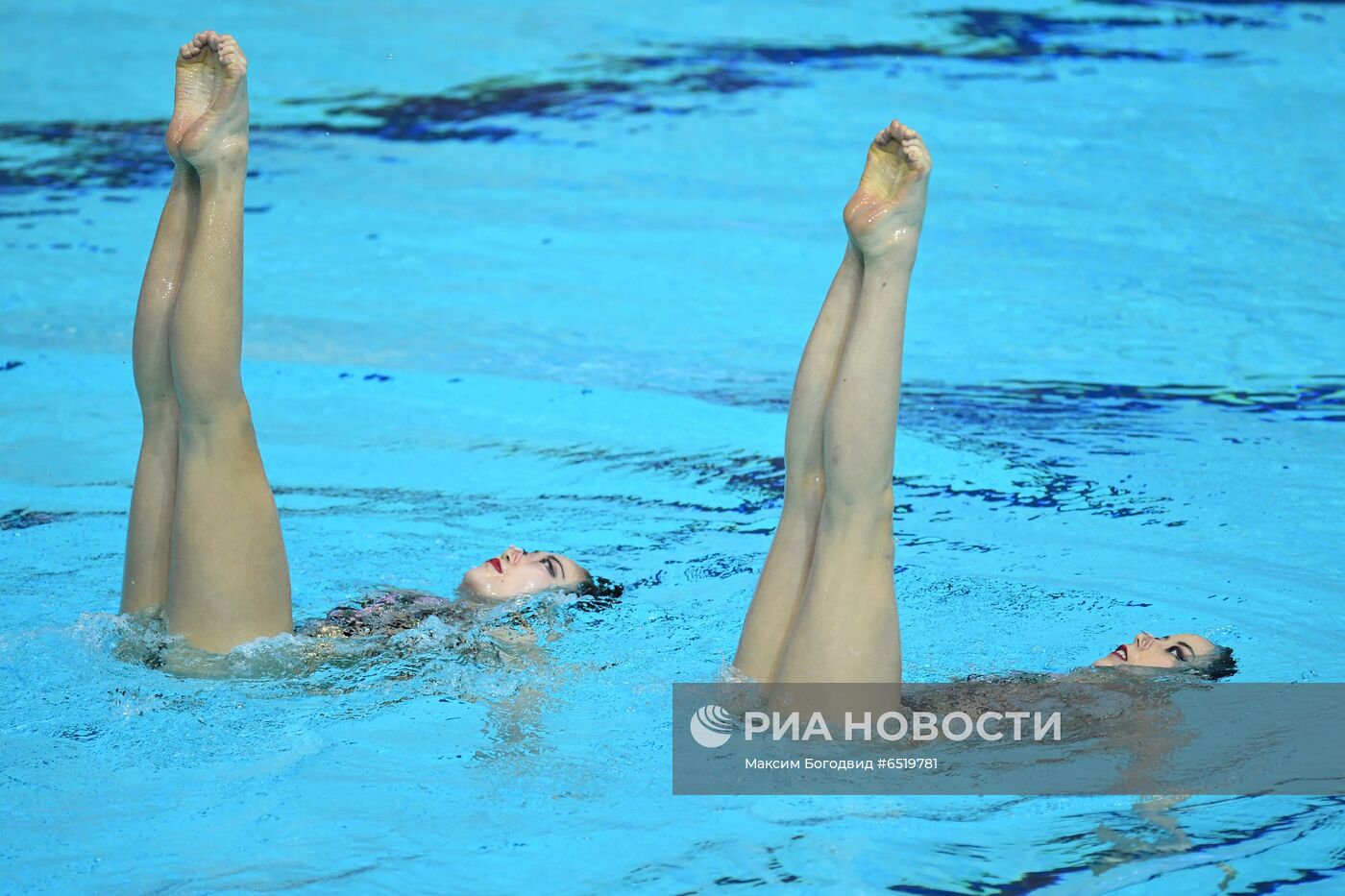 Синхронное плавание. III этап Мировой серии FINA. Дуэт. Техническая программа