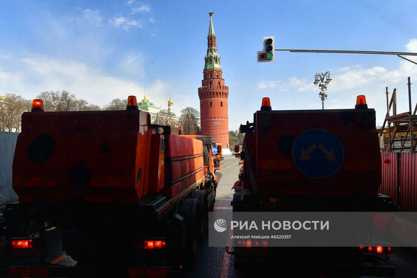 Весеннее благоустройство Москвы