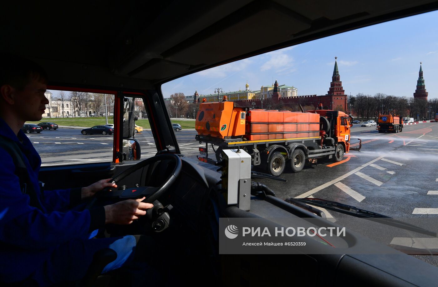 Весеннее благоустройство Москвы