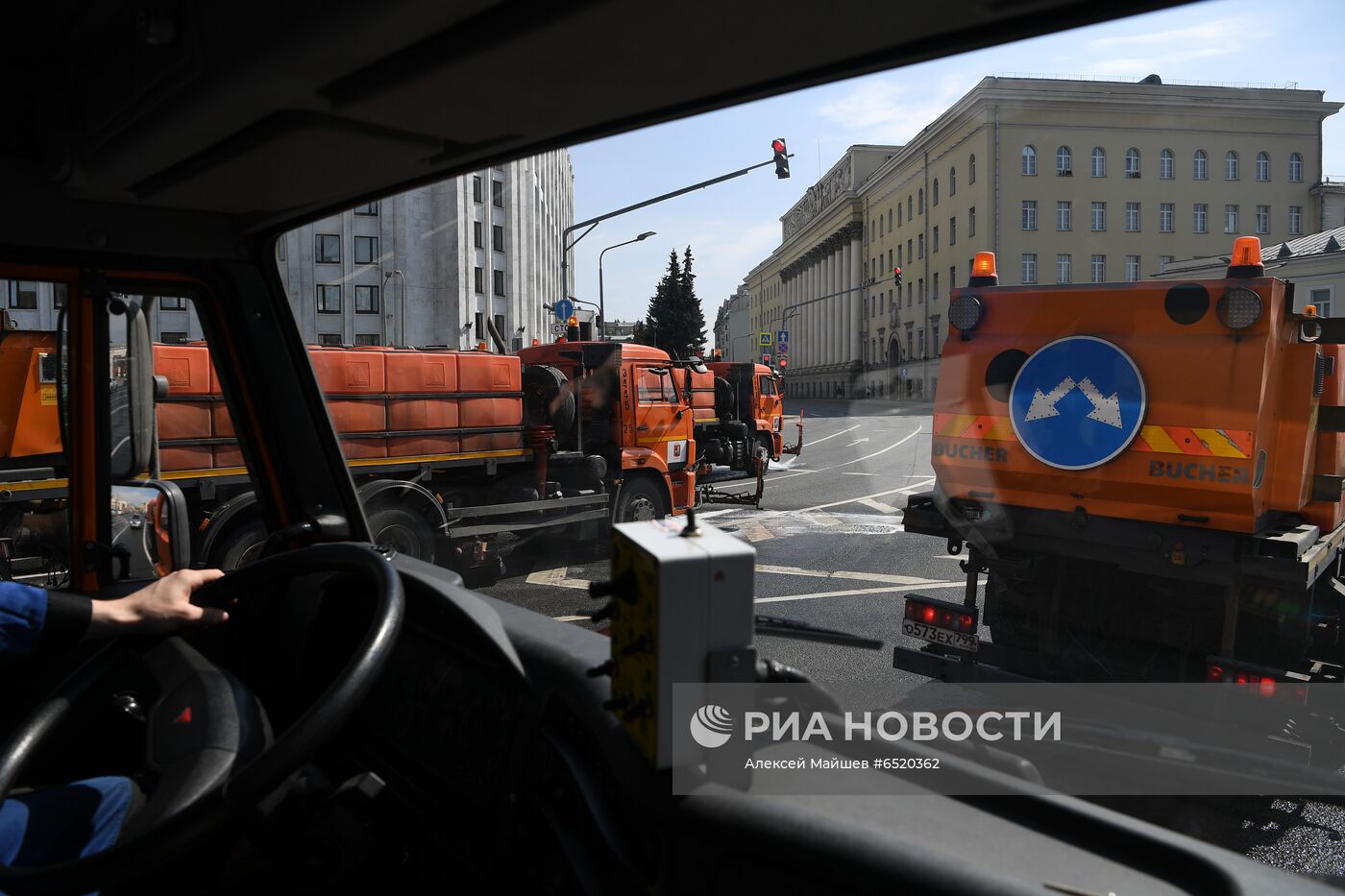 Весеннее благоустройство Москвы