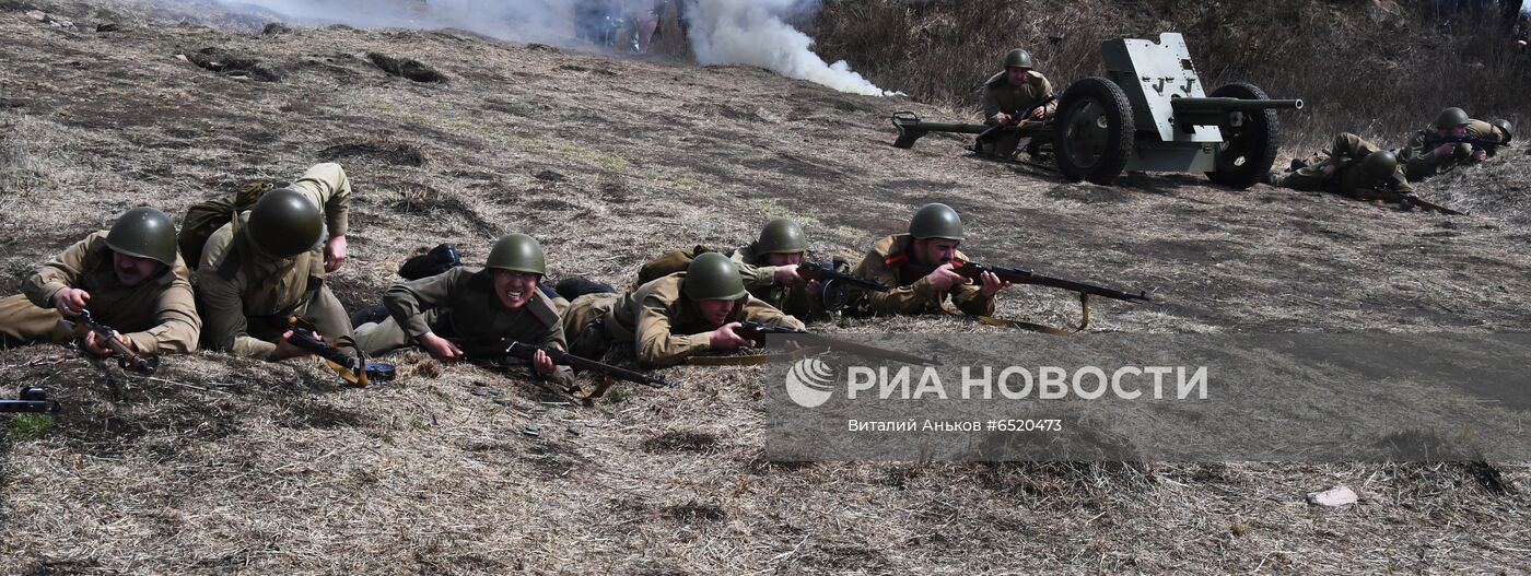 Историческая реконструкция "Штурм Зееловских высот"