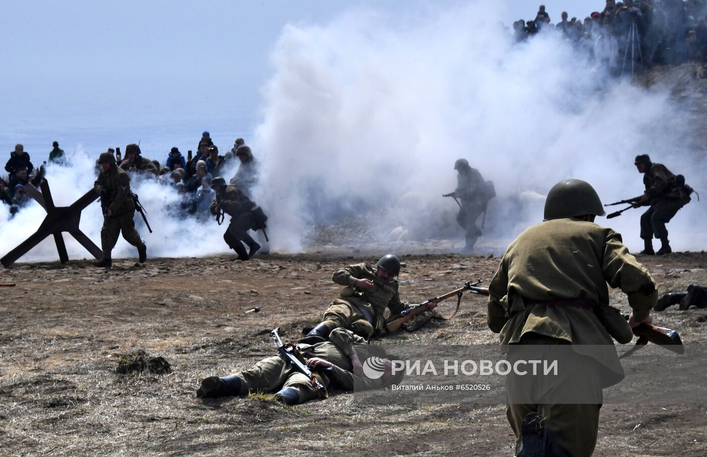 Историческая реконструкция "Штурм Зееловских высот"