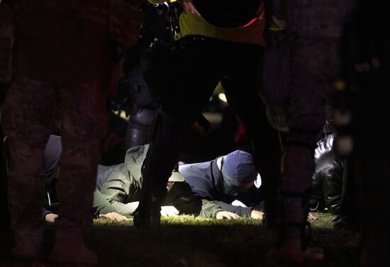 Продолжаются протесты в американском штате Миннесота 