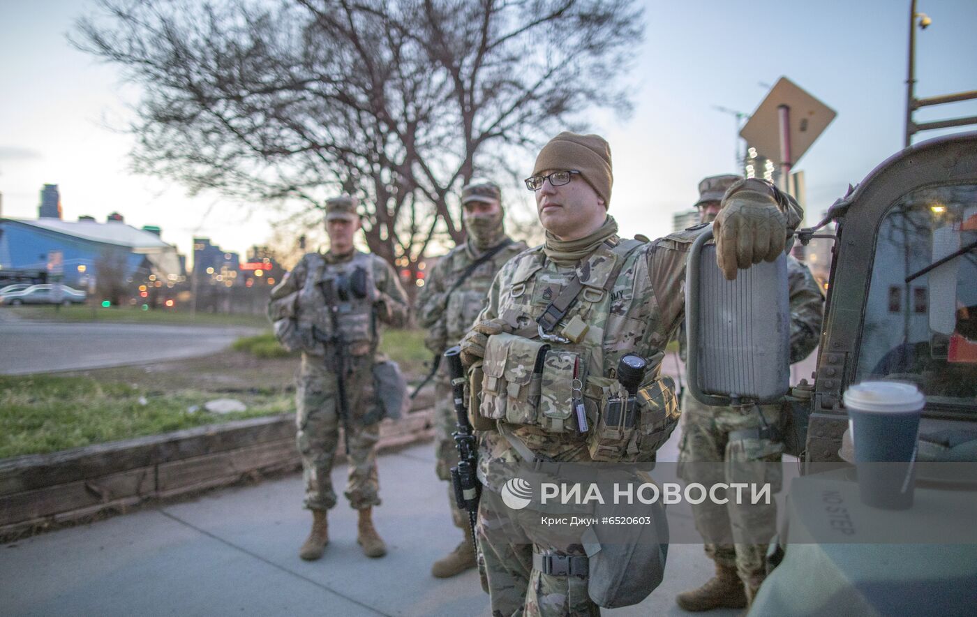 Продолжаются протесты в американском штате Миннесота
