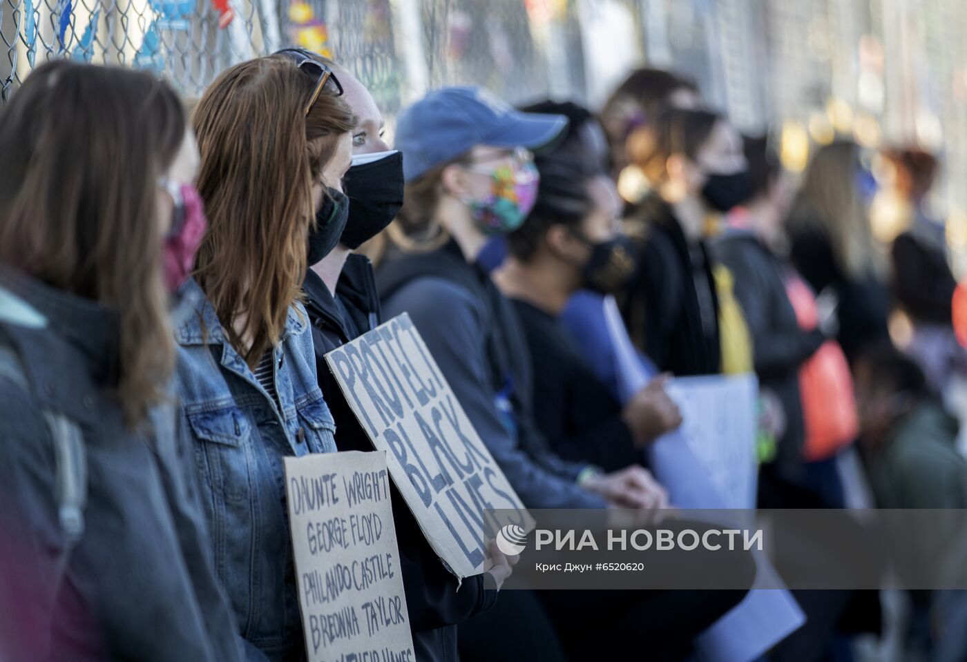 Продолжаются протесты в американском штате Миннесота 