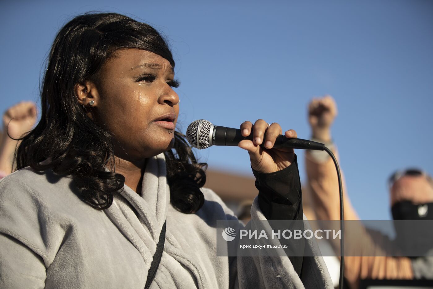 Продолжаются протесты в американском штате Миннесота