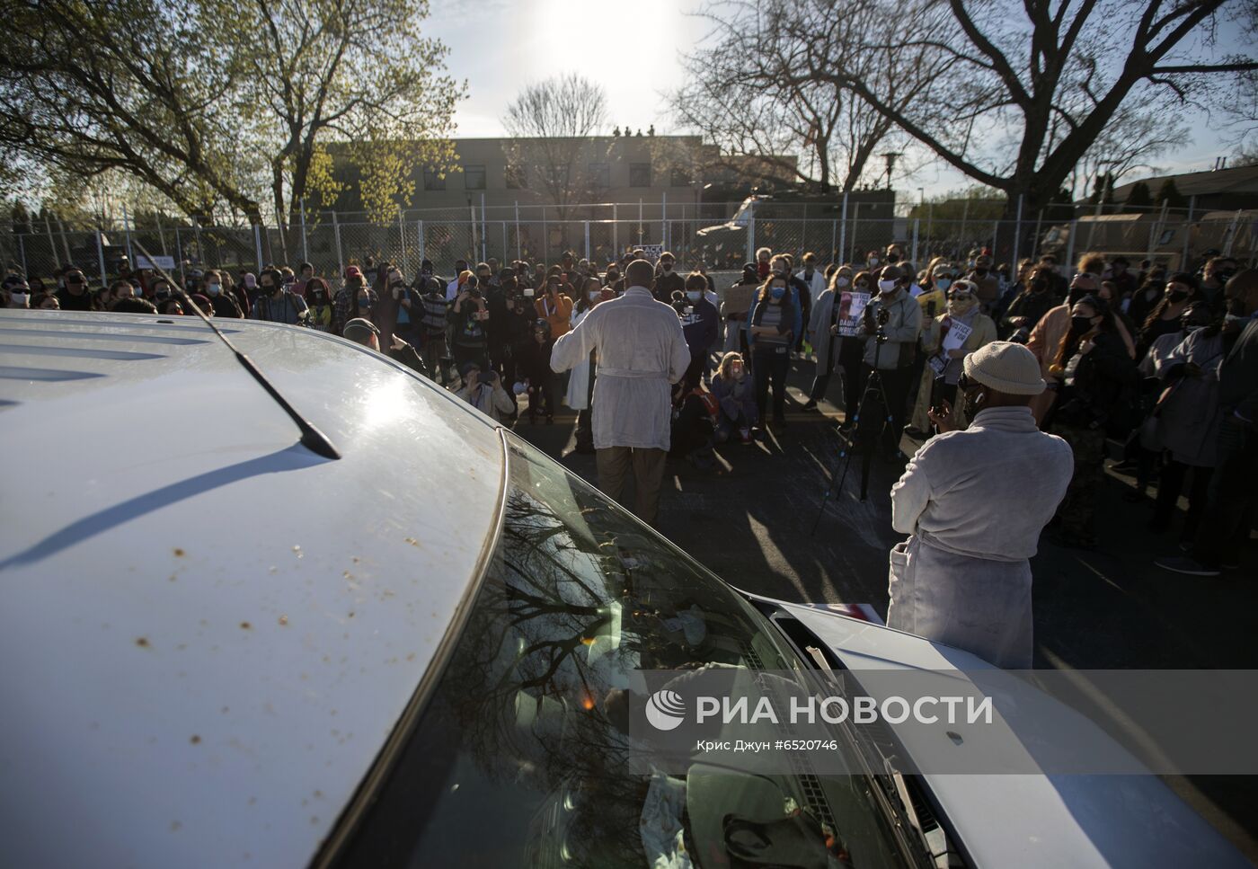 Продолжаются протесты в американском штате Миннесота 