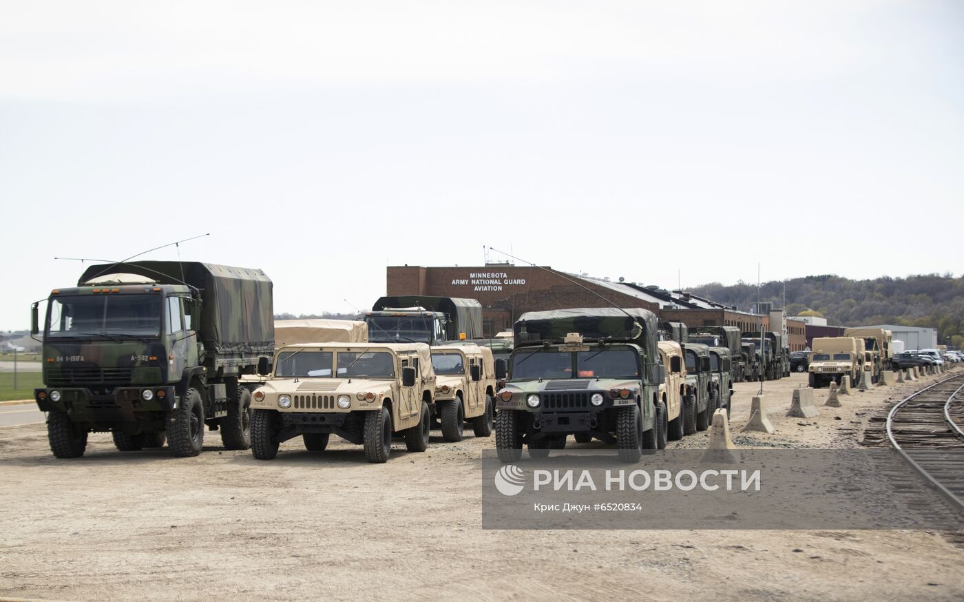 Продолжаются протесты в американском штате Миннесота 