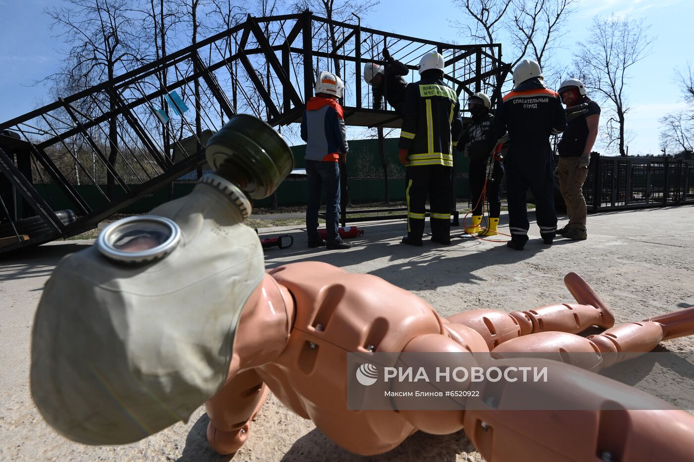 Учебно-тренировочные сборы добровольных пожарных, резервистов и спасателей