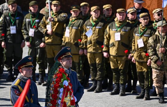 Церемония открытия поисковой экспедиции "Ржев. Калининский фронт"