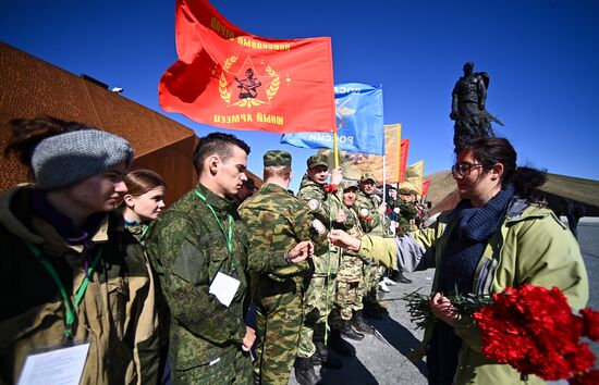 Церемония открытия поисковой экспедиции "Ржев. Калининский фронт"