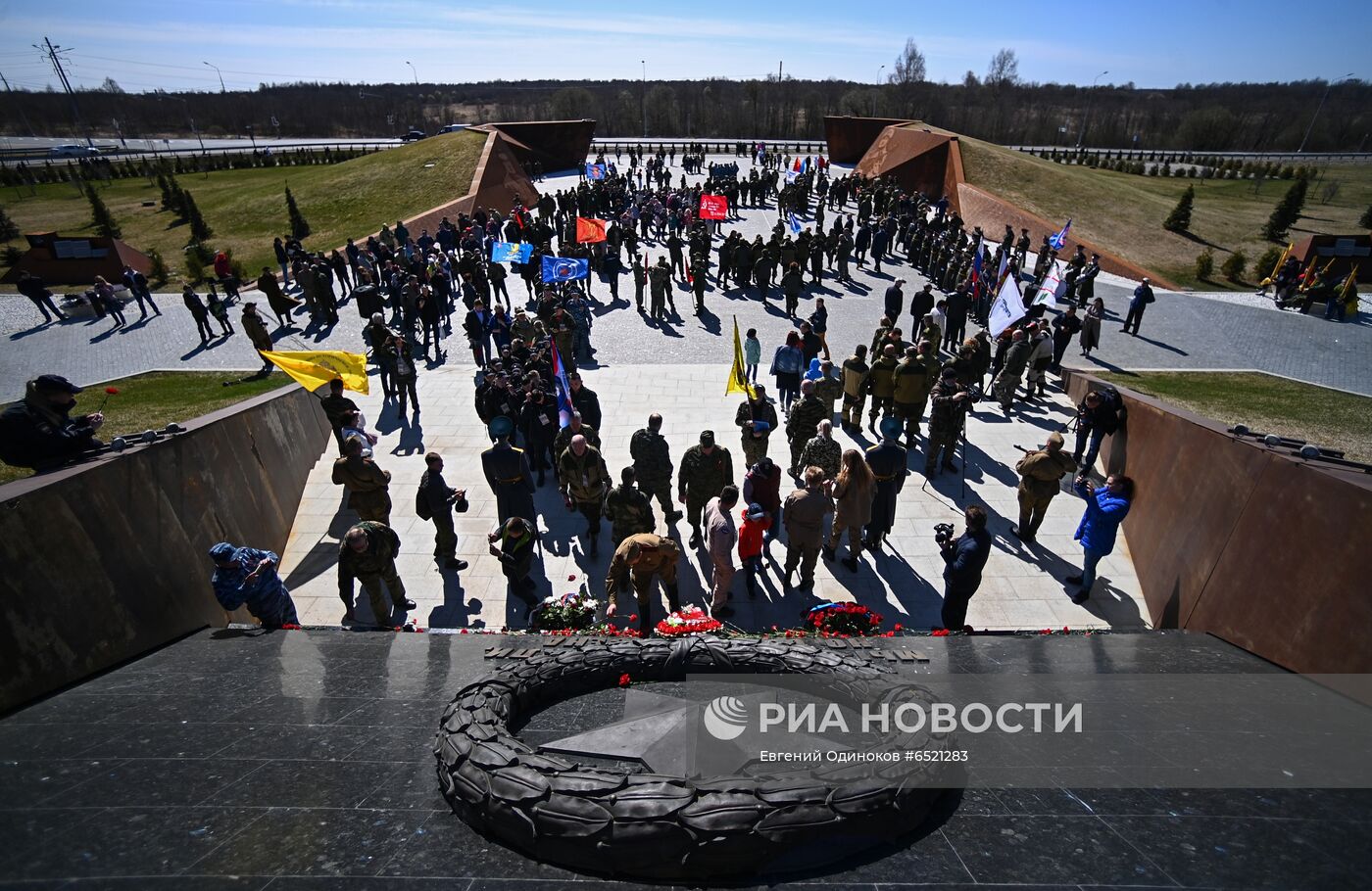 Церемония открытия поисковой экспедиции "Ржев. Калининский фронт"