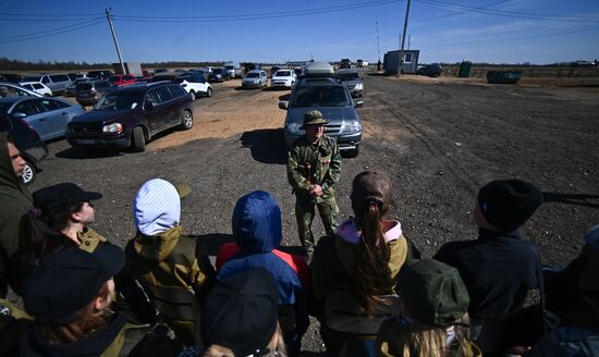 Церемония открытия поисковой экспедиции "Ржев. Калининский фронт"