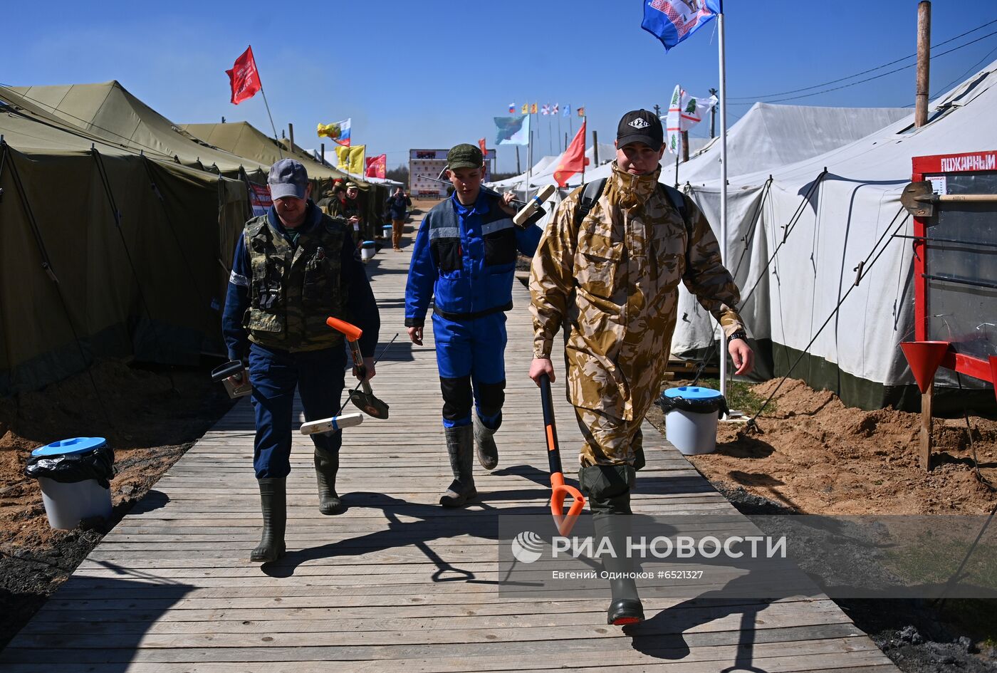 Церемония открытия поисковой экспедиции "Ржев. Калининский фронт"